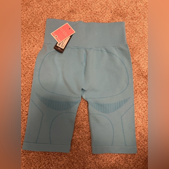 PrettyLittleThing Teal Kids Shorts - Picture 4 of 4